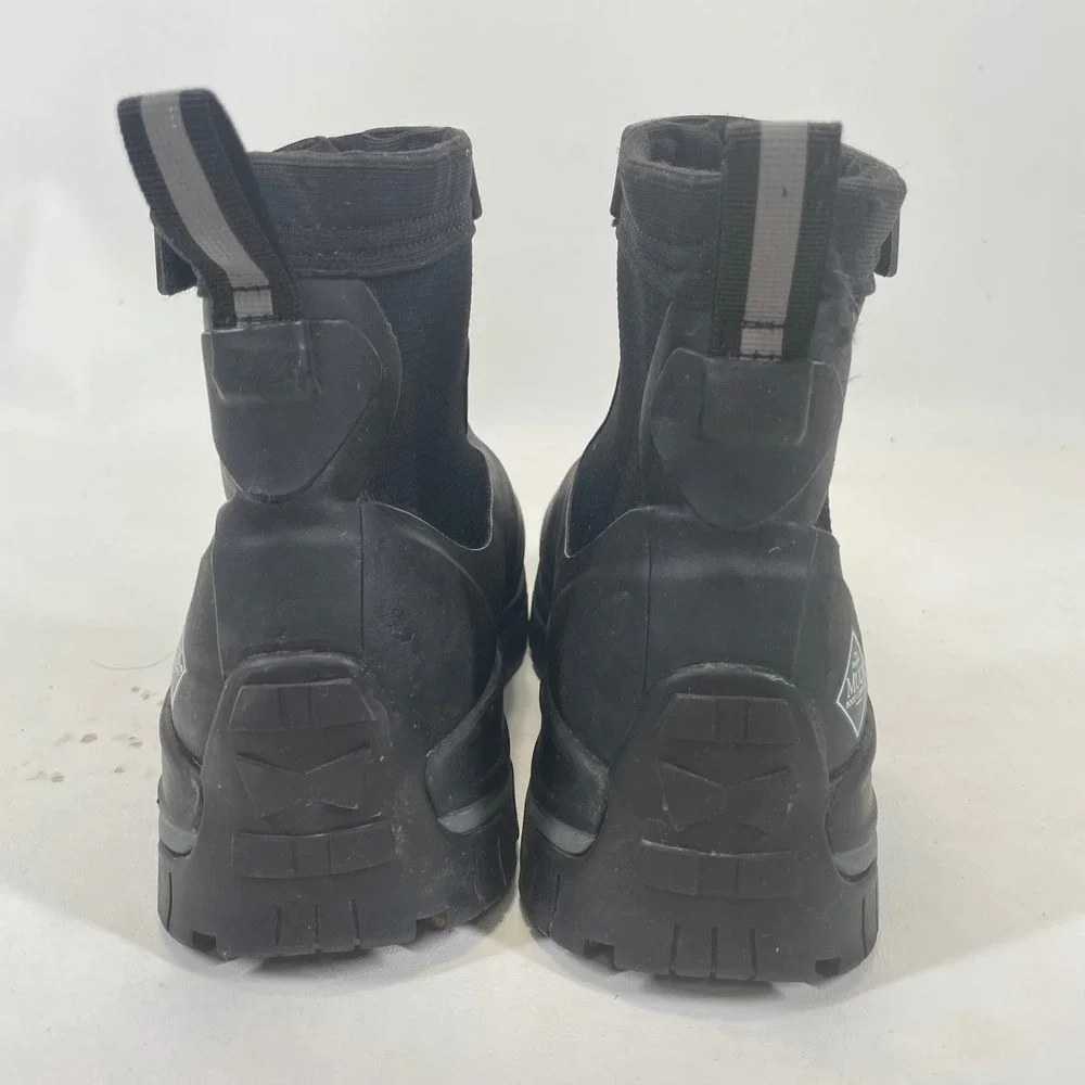 Muck Boot Company Apex Mid Zip Black Waterproof Boots Mens 8 US 41 EU